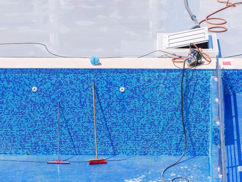 fixing pool filter leander tx